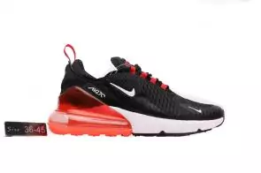 nike air max 270 flyknit trainers small logo black